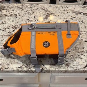 Emust Dog Life Jacket Medium Bright Orange
